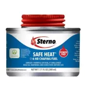 Sterno 10370 6 Hour Safe Heat Chafing Dish Fuel w/Power Pad