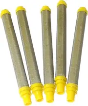 [RLECS] Spray Paint Gun Filters 5pcs Replacement Wagner Titan Fine Mesh Airless Spray Gun Filters 100 Mesh for 89324 or 0089324, 581-062, 154675 0516732