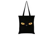 Grindstore Curious Kitten Tote Bag (Black) (One Size)