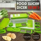 Food Slicer Dicer Nicer Container Chopper Peeler Vegetable Slicer Fruit Cutter