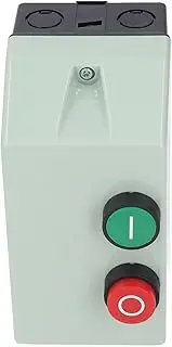 RIZGHWOY 1 3 Phase 380V Electric Motor Artor with Overload, IP55 Engine Starter Switch for Air Compressors, Water Applications
