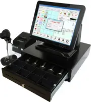 Point of Sale All in one POS Terminal with printer scanner cash drawer