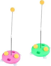 Educational Plaything 2pcs Table Tennis Training Device Anti-Fatigue Stabilized Base