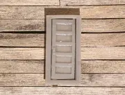 3D door 30" x 80" - 5 pane in G/O/S/HO/N (1/22.5, 1/48, 1/64, 1/87, 1:160) scale