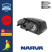 Narva Accessory & Twin USB Sockets Surface Mount USB & Cig Sockets Genuine Narva