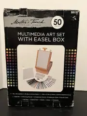 Masters Touch Fine Art Studios Multimedia Set With Easel Box Gift New Never Used