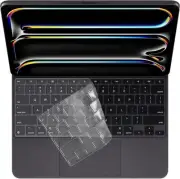 Magic Keyboard Cover Clear TPU Protector Skin for iPad Pro 11 13 2024 M4