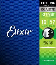 Elixir 19077 Optiweb Electric Light-Heavy Nickel Plated Steel Guitar Strings