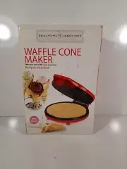 Bella Cucina Bartful Food Waffle Cone Maker - NIB Free Shipping