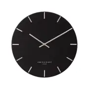 One Six Eight London LUCA Black 40cm Silent Wall Clock