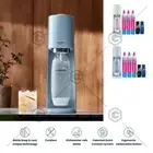 SodaStream Terra Sparkling Water Maker Quick Connect co2 technology Single pack