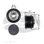 Gates Alternator Pulley - OAP7173
