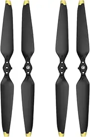 Quick Release 9453F Propeller Foldable Low Noise Props Replacement Gold Silver Edge Accessories, for DJI Mavic 3 Drone Drone Propellers (Size : Gold Edge 2 Pair)