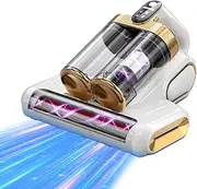 [Bestbless] Bed Vacuum Cleaner, Cordless Mattess Vacuum with 16Kpa Powerful Suction, Low Noise, 42000 RPM/Min Brushroll, Cordless Handheld Vacuum with Dual Bins for Dust, Pet Hair,etc