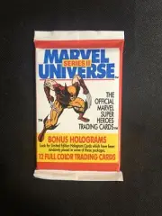 1991 IMPEL Marvel Universe Series 2 RARE (1) Pack Sealed From Box - WOLVERINE