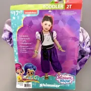 Rubie's Toddler Shimmer & Shine Deluxe Shimmer Costume Dress Up 2T