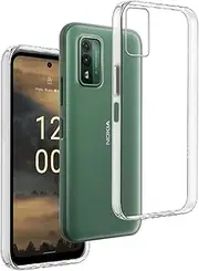 [REY] Transparent Silicone TPU Case for Nokia XR21 5G, Mobile Phone Case Premium Scratch-Resistant TPU Transparent Protective Case, Ultra Thin 0.33 mm