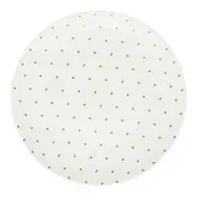 Golden Hearts Dinner Plate (White) - 25.5cm