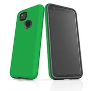 For Google Pixel 4a Case Armour Protective Cover Green