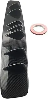 Car Rear Bumper Lip Diffuser, for Audi Q7 4M 2016 2017 2018 2019 Car Rear Lip Anti-Collision Rear Lip Diffuser Auto Accessories,Black