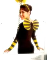 Bumble Bee Accessory Kit by Celebrate for Women, Teen, Ages 14+ 5 piece