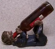 Wine Bottle Holder Seasonal Halloween Sculpture Libation of the Undead NEW