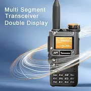 Dual-Band 5W Portable Two-way Radio Rechargeable Walkie Talkie for Camping Hiking