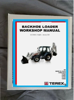 760 Backhoe Tractor Service Manual TEREX 760 820 860 970 980 SX ELITE FREE SHIP