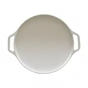 Masker BBQ Grill Pan 30cm with Heat Resistant Handles - White