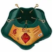 12 Pack Christmas Tree Stand, Plastic, Green, Up to 6-Ft. Tree 506-ST