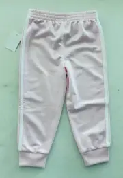 Adidas Three Striped Jogger Pants size 24 Months Pink