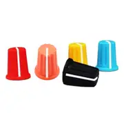 EQ Rotary Knob Replacement Equalizer Potentiometer Fader Knobs Push Rod Cap, Knob Cap-B As Shown