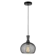 CHEVEUX Pendant Lamp Light Interior ES Black Mesh Small Wine Glass OD190mm