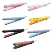 2-in-1 Hair Straightener High-quality Flat Iron Straightener And Styler Pink White