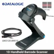 Datalogic QuickScan QW2120-BKK1S USB Handheld Barcode Scanner with Cable & Stand