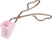 Healeved 1PC Magnetic Eyelash Curler Creative Lash Clip for Effortless False Eyelash Application Needed for Home and Professional Use Elegant Design and Cherry Blossom