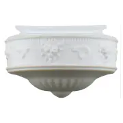 Senator 17&quot; Glass Shade, Opal Matte