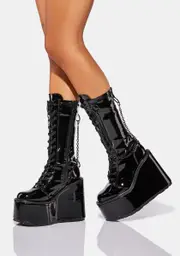 [Demonia] Purgatory Platform Boots
