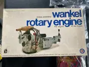 Vintage Wankel Rotary Engine 1/5th Scale Motorized Mazda Model Kit Complete