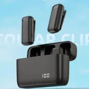 Mini Lapel Mic Compact Noise Reduction for Broadcast Vlog Video Recording