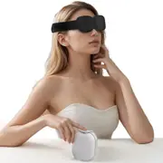 Light Blocking Eye Mask Adjustable Sleeping Mask Night Blindfold for Travel