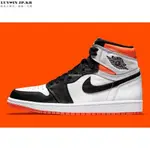 【日韓連線】AIR JORDAN 1 HIGH ELECTRO ORANGE 喬丹 白橘高幫運動籃球鞋 男鞋