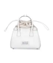 Maison Margiela 5AC Small Drawstring Tote Bag One size White