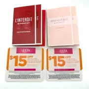 x4 Givenchy Irresistible L’Interdit Mini Perfume Spray Set 2 Ulta 15 Off Card