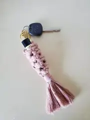 Custom chapstick handmade macrame Case Sleeve for size up to bigelow chapstick