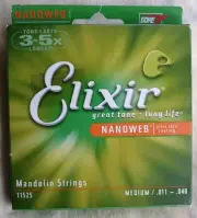 Elixir Strings for MANDOLIN Nanoweb Medium 11-40