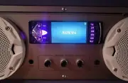 Single Din Car Radio Bluetooth Multimedia Digital Screen W/ Rear View Camera New