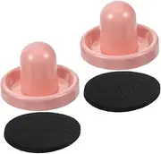 Totority 2pcs Air Hockey Paddle Kit Durable Replacement Pushers for Enhanced Gameplay for Home Entertainment and Game Rooms Air Hockey Game Accessories