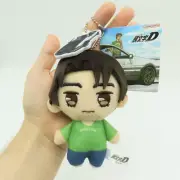 Initial D Takumi Fujiwara Mascot Keychain Plush with AE86 Trueno BANDAI NAMCO