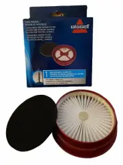 Bissell Symphony All-in-One Vacuum Steam Mop Filter Pack Model 1250 For 1132